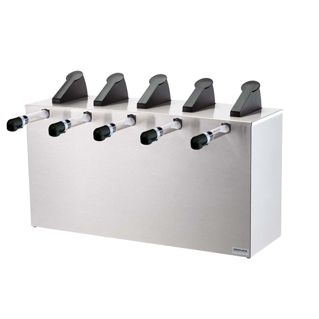 Server Express Quintuple - Station de service Quintuple de comptoir - (5) pompes Express
