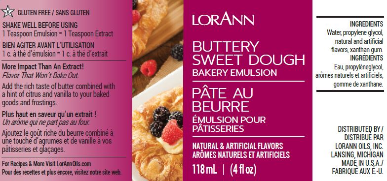 'REDUCED TO CLEAR' Buttery Sweet Dough Bakery Emulsion - 16 oz. - Bakery Emulsions Canada