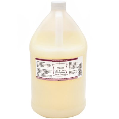 Emulsion pour gâteaux et biscuits Princess - 4 oz. - 16 oz. - 1 gallon - 5 gallons - Emulsions pour boulangerie Canada