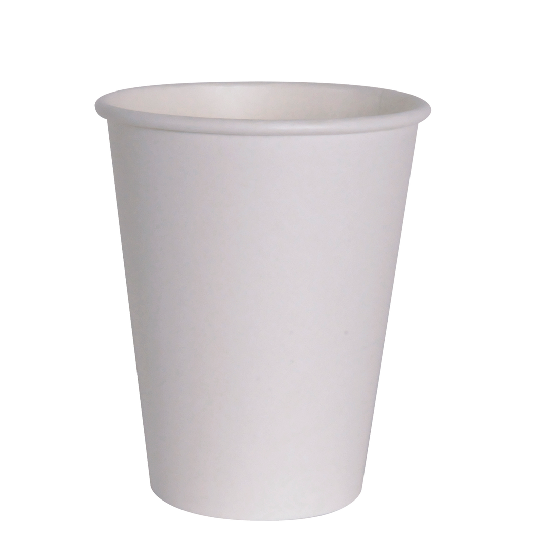 12 oz white cups for hot drinks 