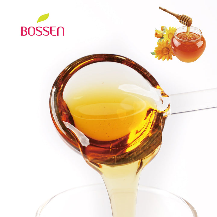 Honey Syrup Close Up Shot Bossen Canada