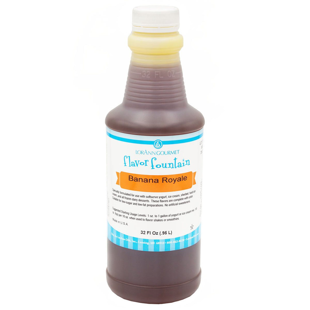 Bouteille de 32 oz à saveur de banane royale