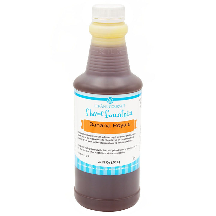 Bouteille de 32 oz à saveur de banane royale