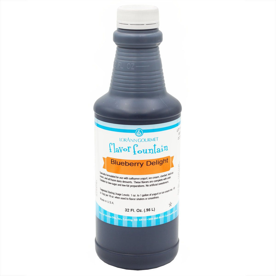 Blueberry Delight Flavor 32 oz Bottle