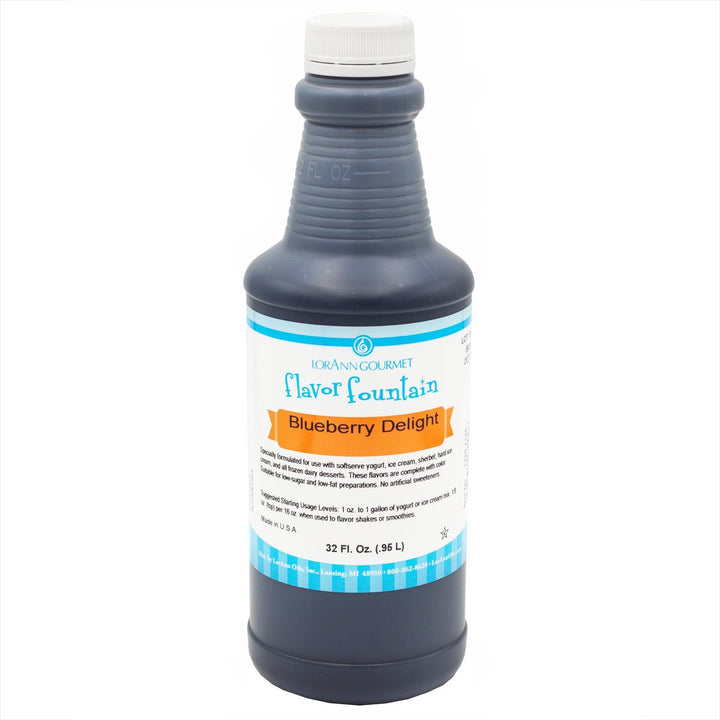 Blueberry Delight Flavor 32 oz Bottle