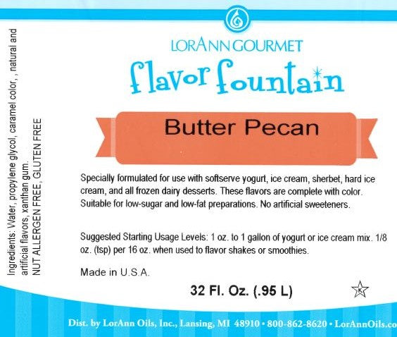 Beurre Saveur De Pécan Bouteille De 32 oz