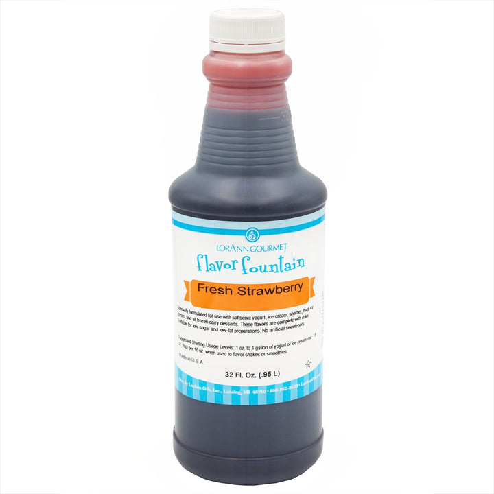 Saveur de fraise fraîche Bouteille de 32 oz