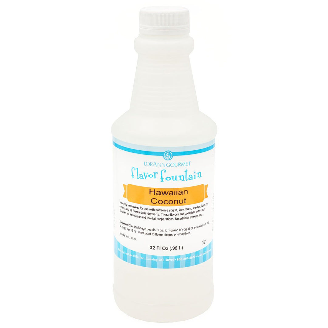 Flacon de 32 oz à saveur de noix de coco hawaïenne