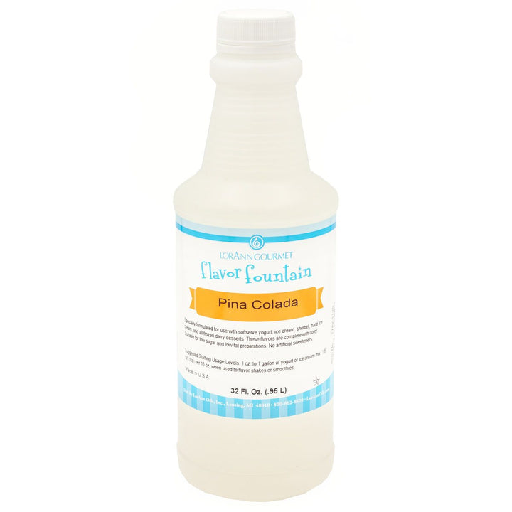 Bouteille de 32 oz de saveur Pina Colada