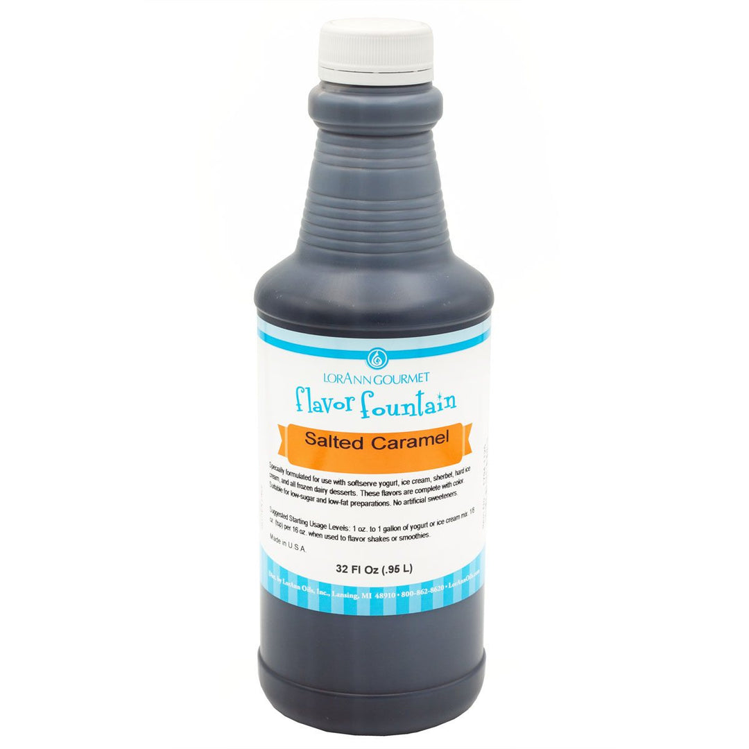 Flacon de 32 oz à saveur de caramel salé
