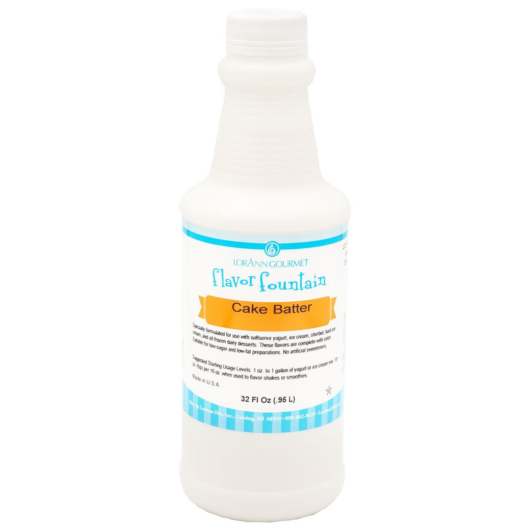 Pâte à gâteau (Blanc) Flacon de 32 oz
