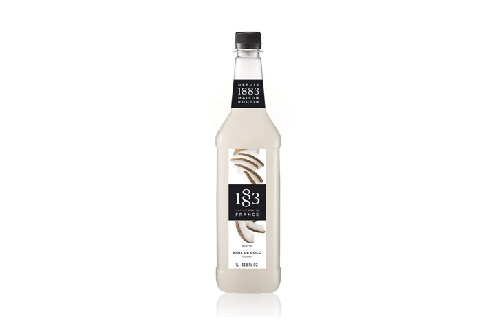 1883 Maison Routin Premium Syrup - 6 x 1L Pet-Plastic Bottles  - Coconut
