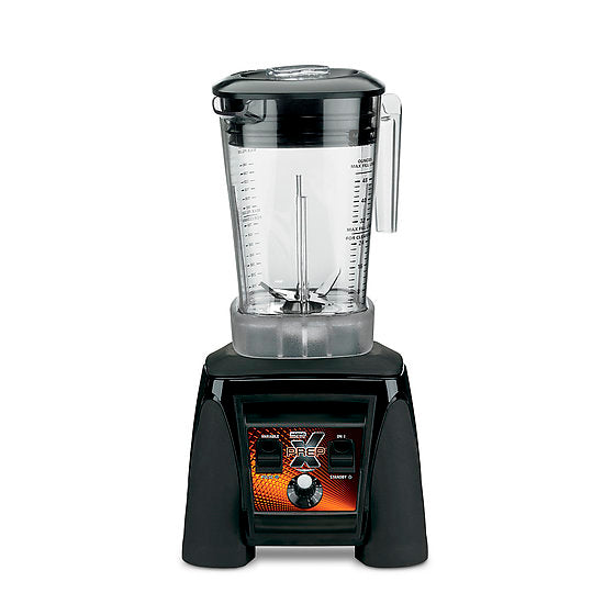 Waring Commercial MX1200XTXP Mélangeur robuste à vitesse variable « XPREP » avec pot empilable en copolyester de 48 oz