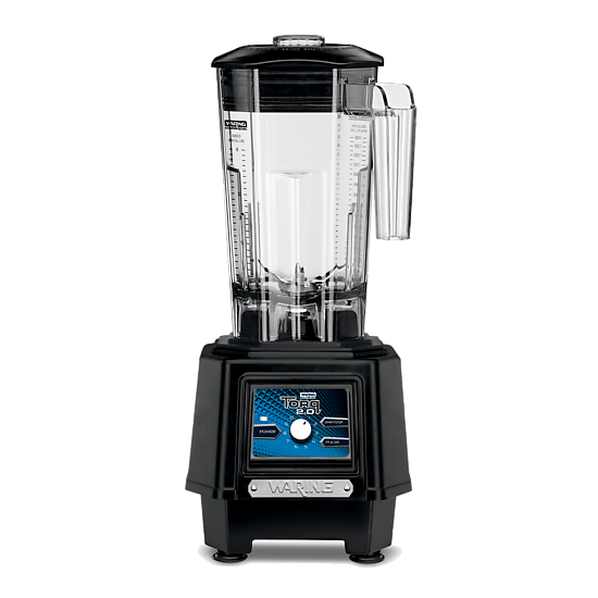 TBB175 « Torq 2.0 » Mélangeur à vitesse variable de service moyen avec pot en copolyester de 48 oz par Waring Commercial