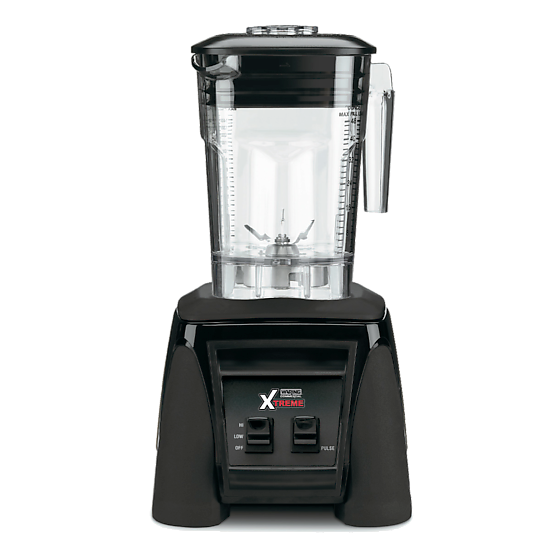 Mélangeur robuste MX1000XTXP avec pot en copolyester empilable de 48 oz par Waring Commercial