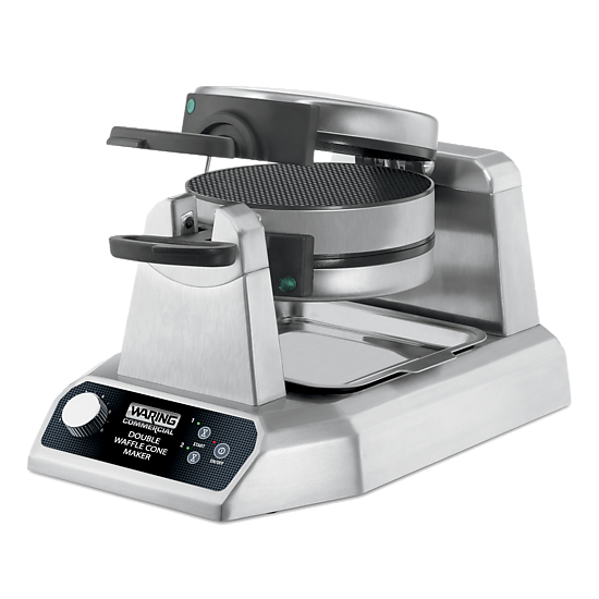 Machine à cônes gaufrés doubles robuste WWCM200 par Waring Commercial