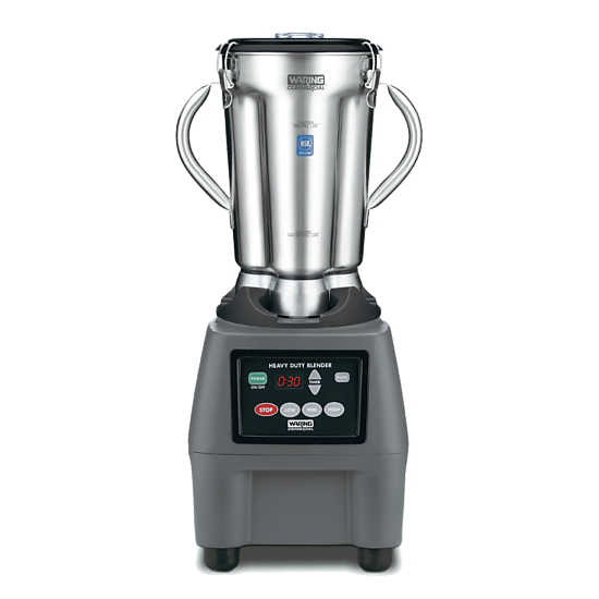 Mélangeur alimentaire robuste CB15T d'un gallon avec minuterie par Waring Commercial