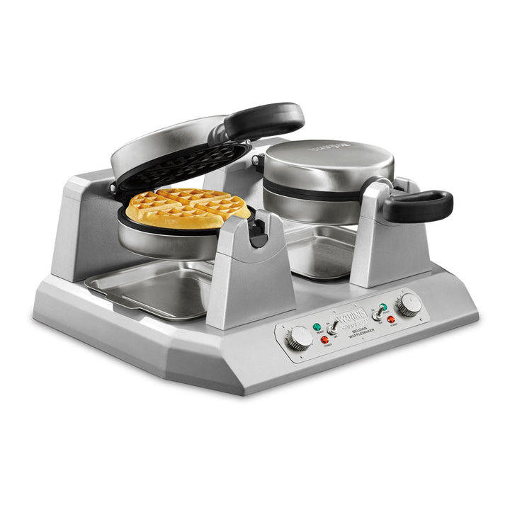 WW250X2 Side-by-Side Single Belgian Waffle Maker by Waring Commercial