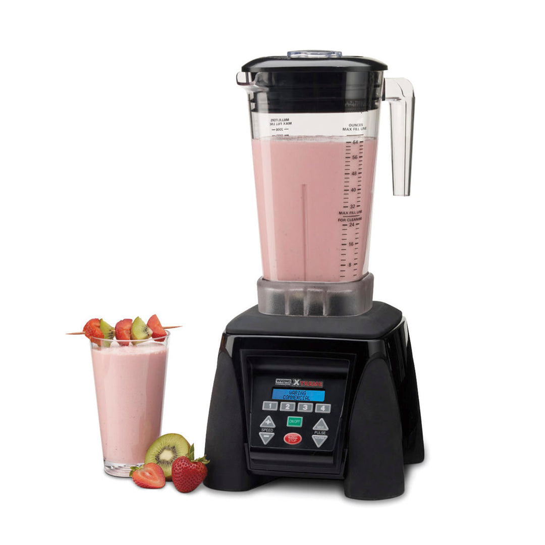 Mélangeur reprogrammable robuste MX1300XTXP avec pot en copolyester empilable de 48 oz par Waring Commercial