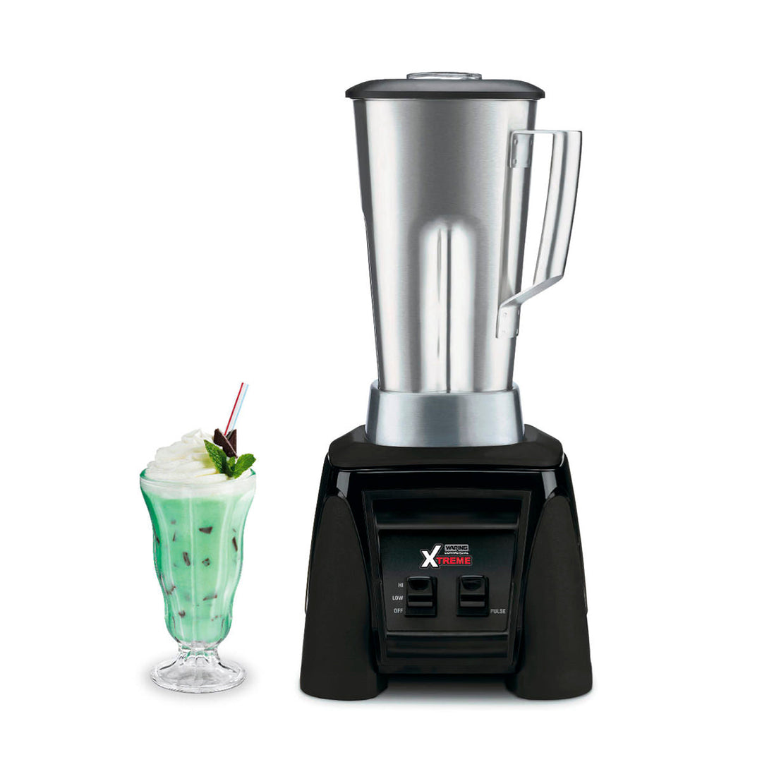 Mélangeur robuste MX1100XTS avec clavier électronique, minuterie et pot en acier inoxydable de 64 oz par Waring Commercial