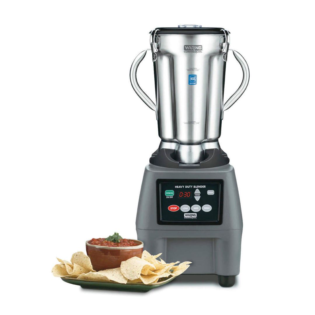 Mélangeur alimentaire robuste CB15T d'un gallon avec minuterie par Waring Commercial