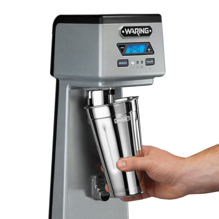 WDM120TX Mélangeur de boissons robuste à broche unique avec minuterie et fonctionnement mains libres par Waring Commercial