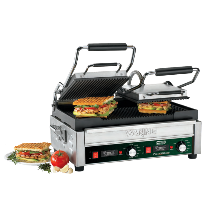 WPG300 Panini Ottimo - Double Grill Panini par Waring Commercial