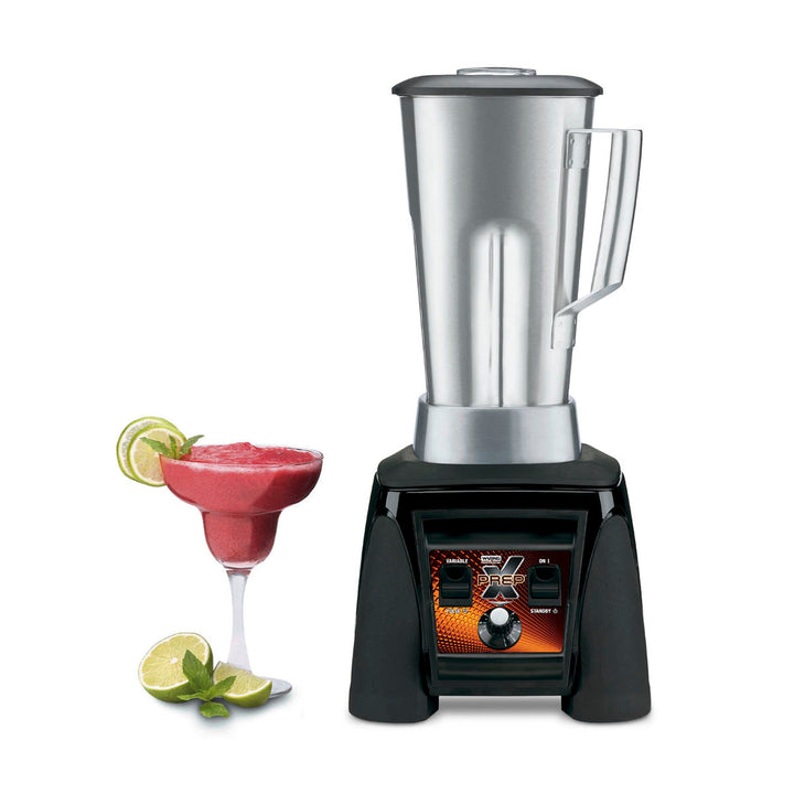 Waring Commercial MX1200XTS Mélangeur robuste à vitesse variable « XPREP » avec pot en acier inoxydable de 64 oz