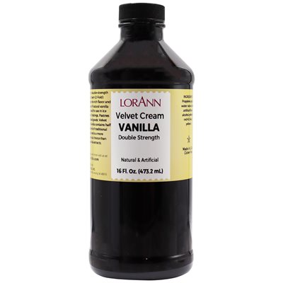 Velvet Cream Vanilla Double Strength - 4 oz. - 16 oz. - 1 Gallon - 5 Gallons