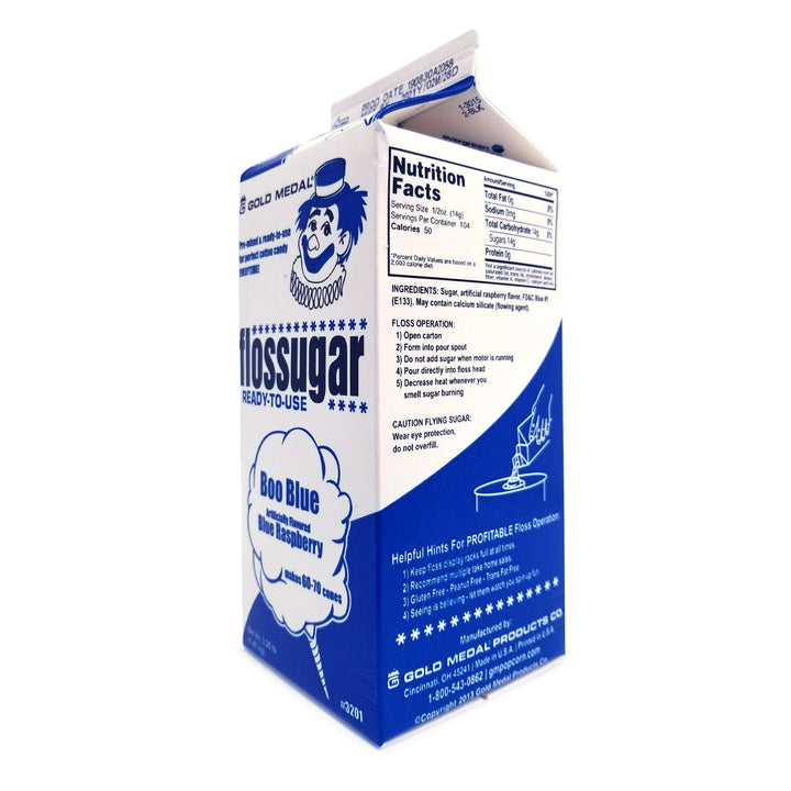 #1 Boo Blue/Silly Nilly Cotton Candy Flossugar Combo Pack  | Cotton Candy Supplies Canada | 6 x 3.25lbs per case