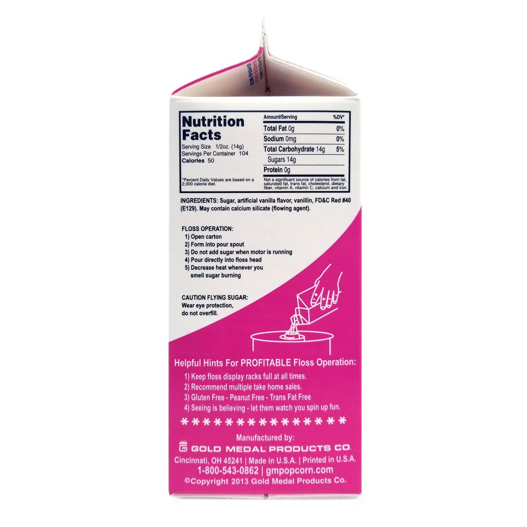 Top Selling Combo Pack Boo Blue/Silly Nilly Cotton Candy Flossugar Combo Pack  | Cotton Candy Supplies Canada | 6 x 3.25lbs per case