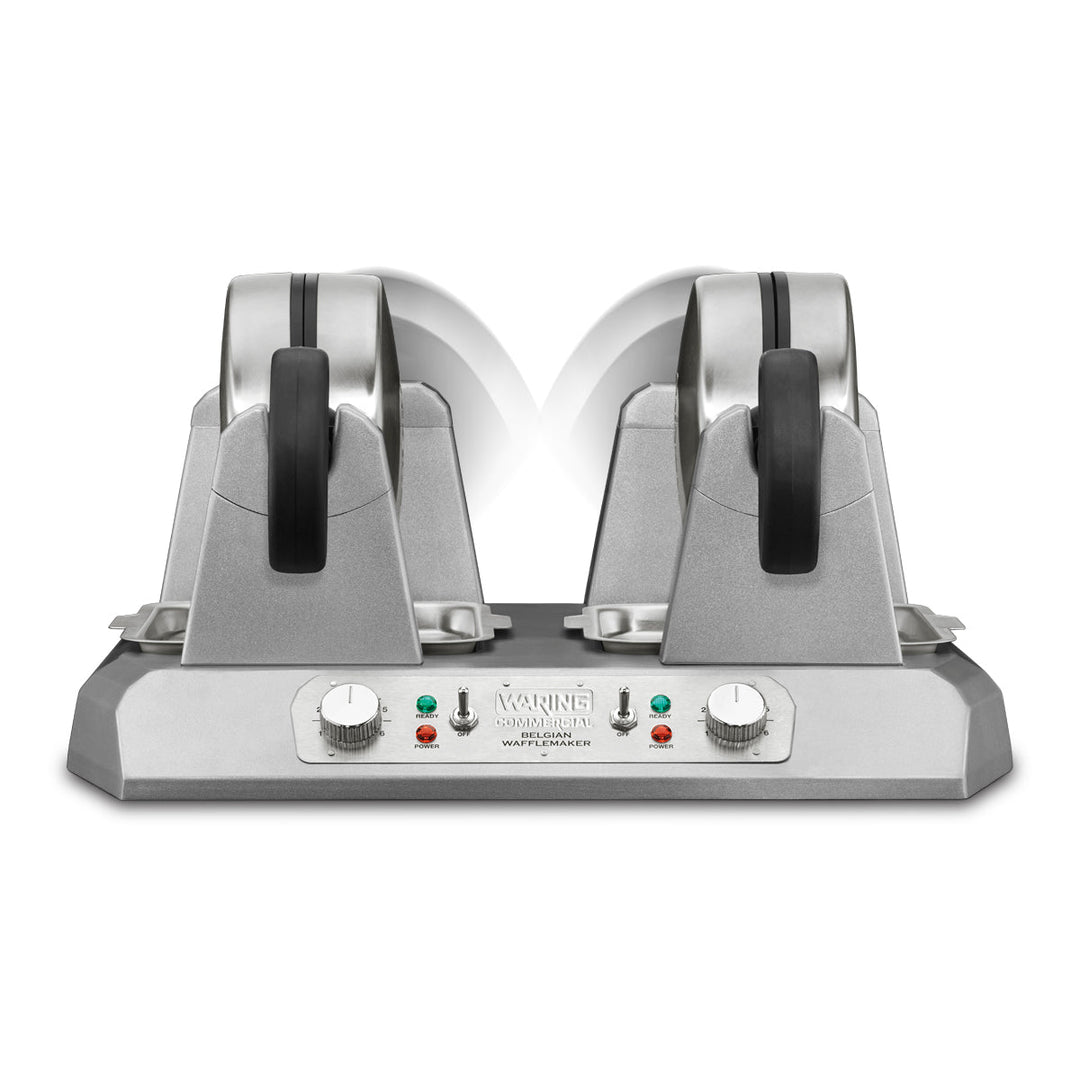 WW250X2 Side-by-Side Single Belgian Waffle Maker by Waring Commercial