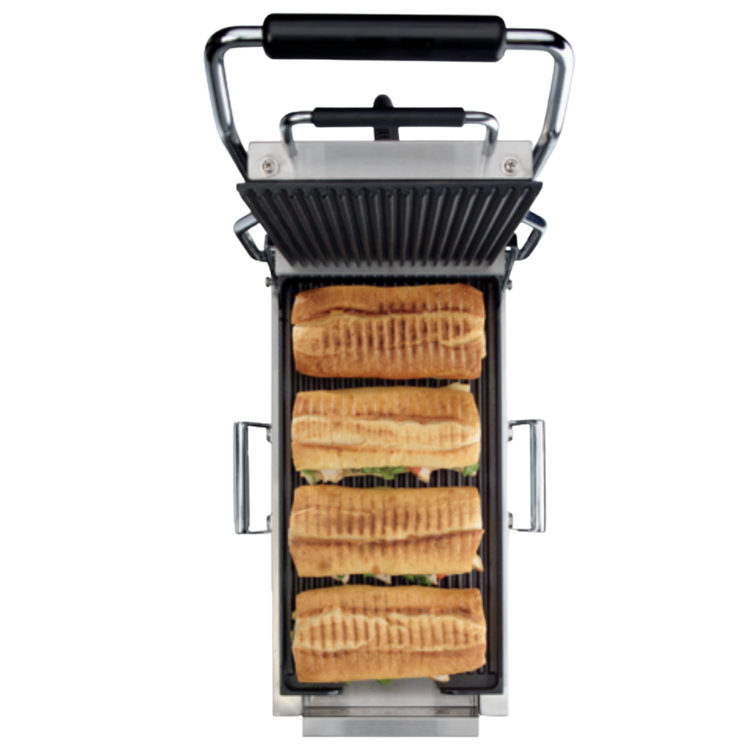 WPG200 Panini Compresso - Slimline Panini Grill by Waring Commercial