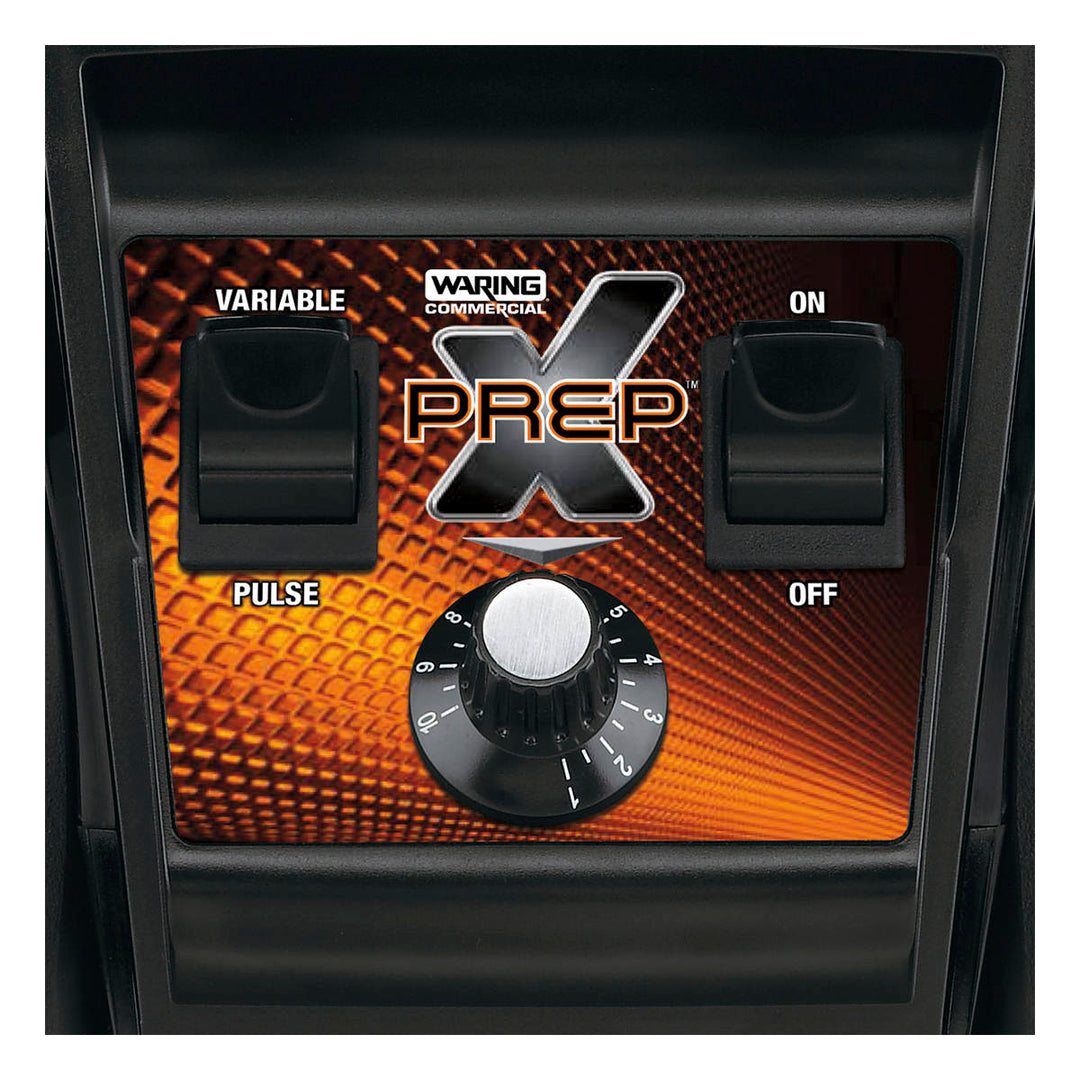 Waring Commercial MX1200XTS Mélangeur robuste à vitesse variable « XPREP » avec pot en acier inoxydable de 64 oz