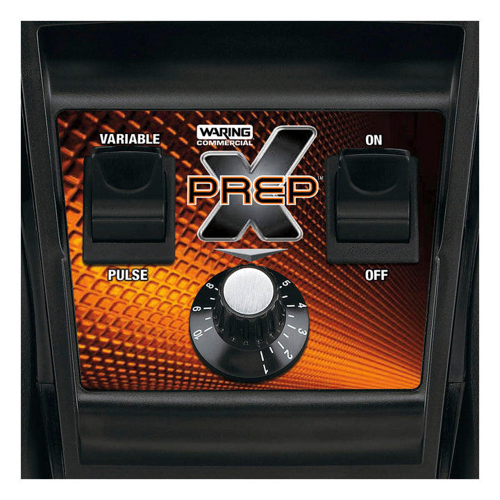 Waring Commercial MX1200XTS Mélangeur robuste à vitesse variable « XPREP » avec pot en acier inoxydable de 64 oz