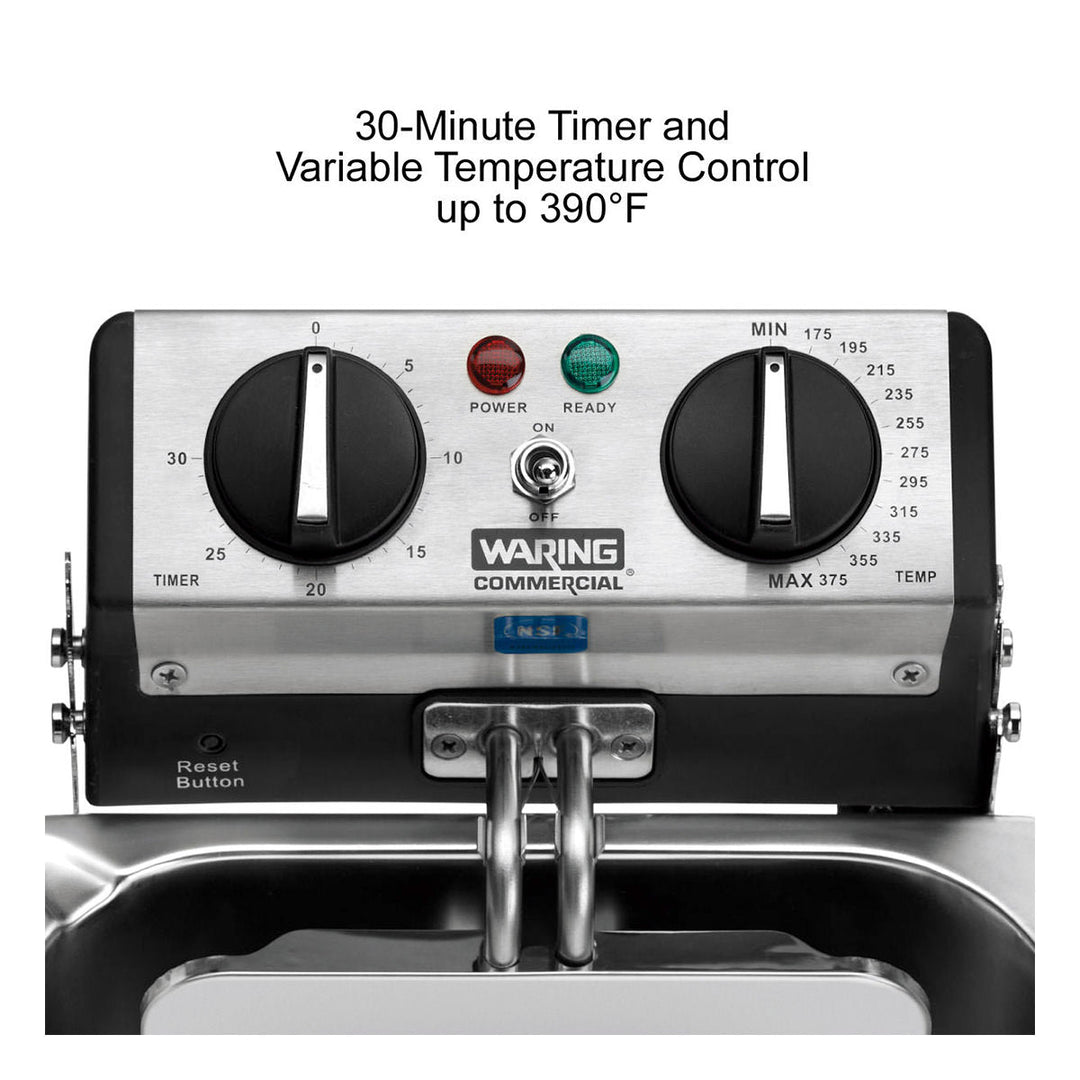Friteuse compacte simple WDF75B par Waring Commercial