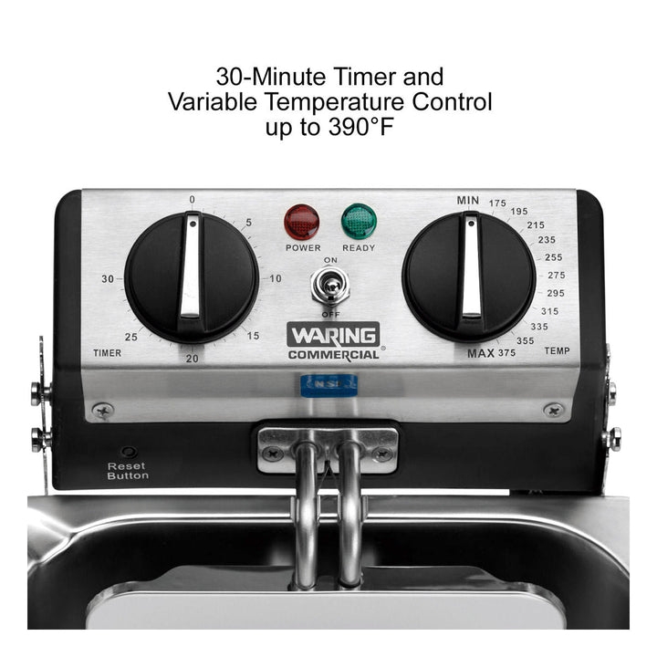 Friteuse compacte simple WDF75B par Waring Commercial