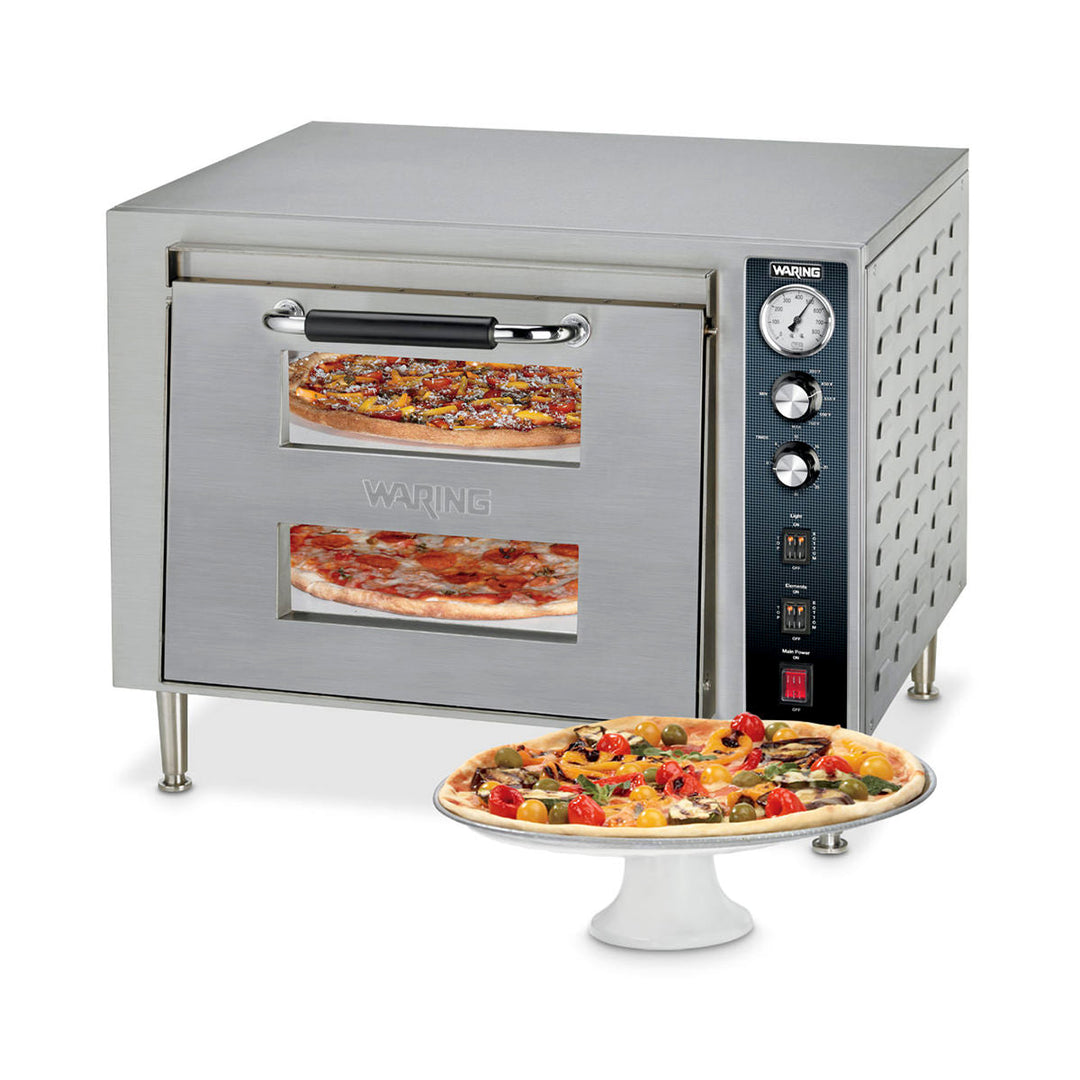 Four à pizza commercial à chambre unique et à deux étages WPO700 par Waring Commercial