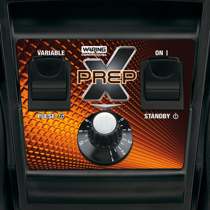 Waring Commercial MX1200XTX Mélangeur robuste à vitesse variable « XPREP » avec pot en copolyester « The Raptor » de 64 oz