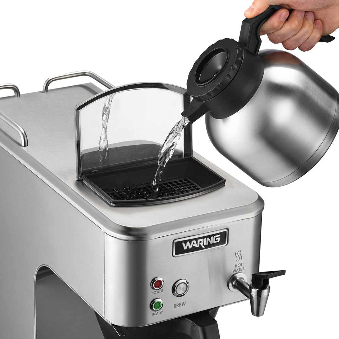 WCM60PT "Café Deco" Thermal Coffee Brewer with Hot Water Faucet by Waring Commercial