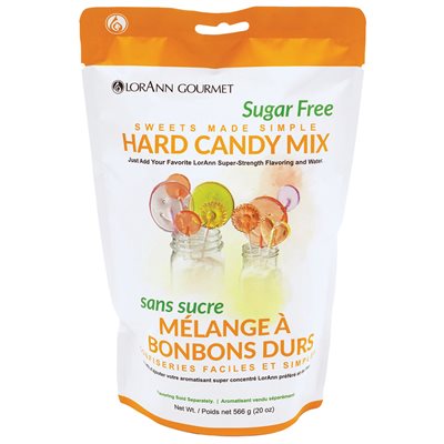 Sugar Free Hard Candy Mix - Candy Kits and Mixes - 566 grams (20 oz) Bag - Canadian Distribution