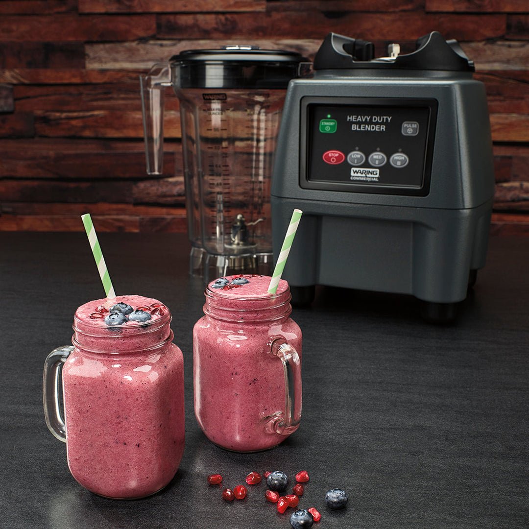 Mélangeur alimentaire robuste CB15P d'un gallon avec pot en copolyester par Waring Commercial