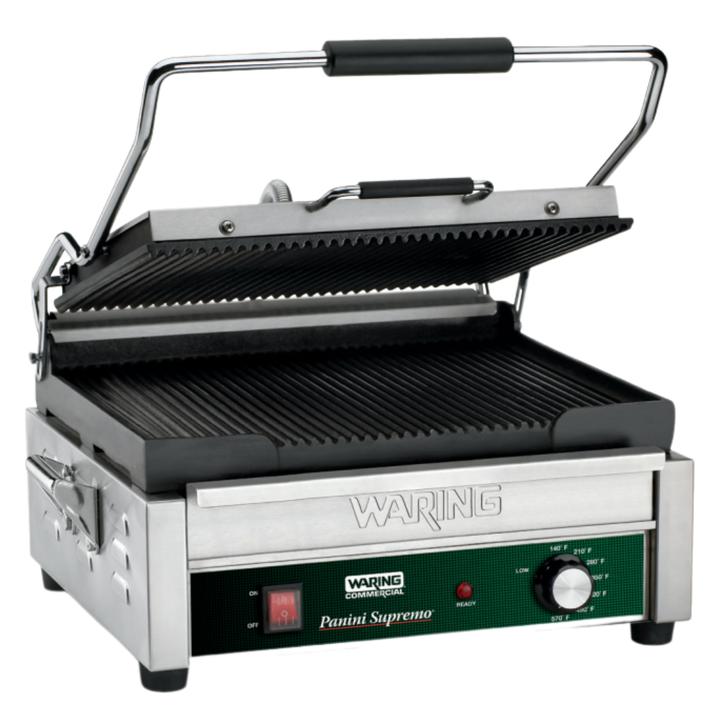 WPG250 Panini Supremo - Large Panini Grill by Waring Commercial