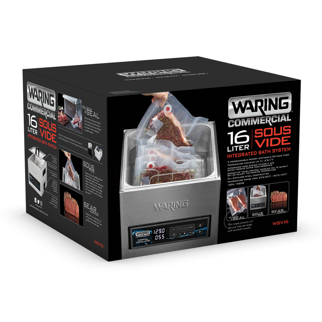 WSV16 Commercial 16-liter Sous Vide Thermal Circulator by Waring Commercial