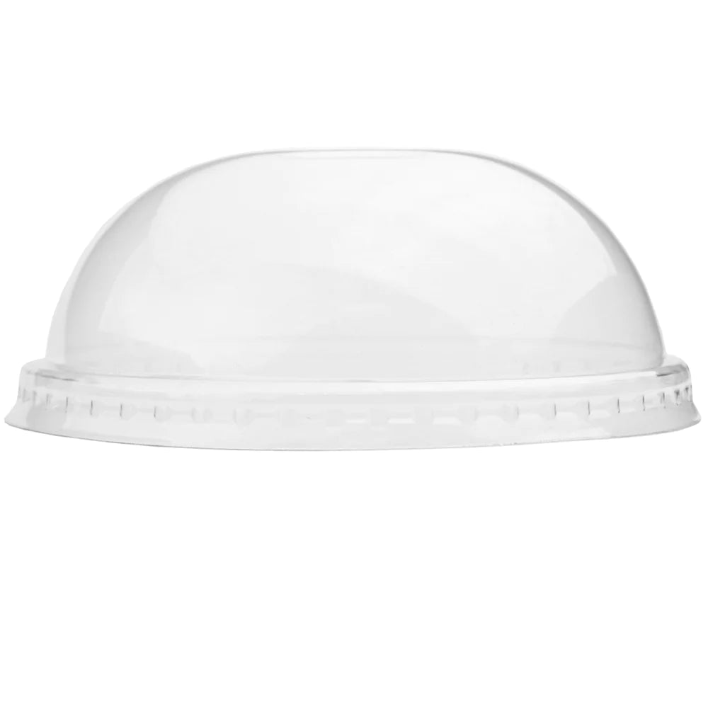 Dome Lids for 6, 8, 12 and 16 oz Plain White Ice Cream, Frozen Yogurt, Frozen Dessert Paper Cups/Containers/Bowls (1000/Cs)