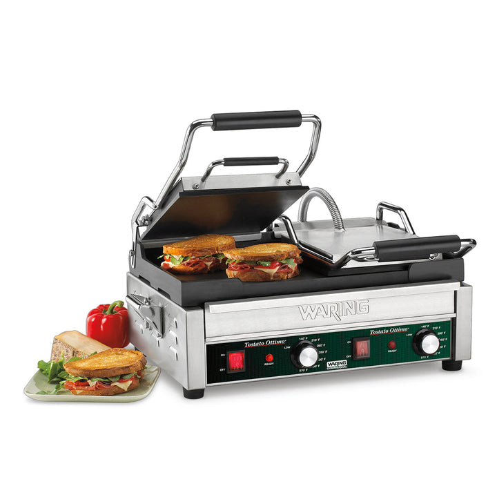 WFG300 Tostato Ottimo - Gril à griller plat double par Waring Commercial
