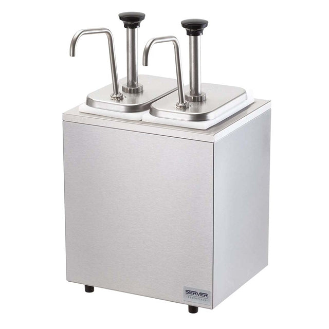 Station de service | (2) Bocaux et pompes en acier inoxydable