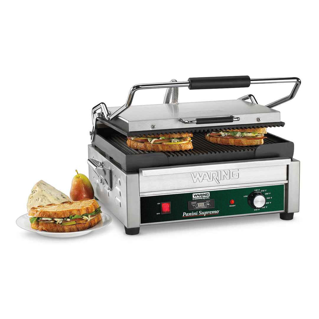 WPG250 Panini Supremo - Grand gril à panini par Waring Commercial