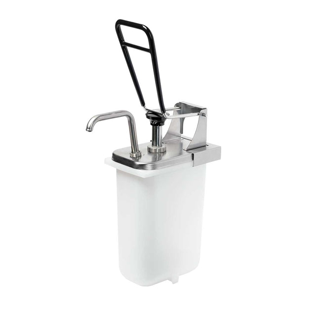 Pot de fontaine de 3 1/2 Qt, pompe à levier | Acier inoxydable
