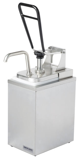 Pot de fontaine de 3 1/2 Qt, pompe à levier | Acier inoxydable